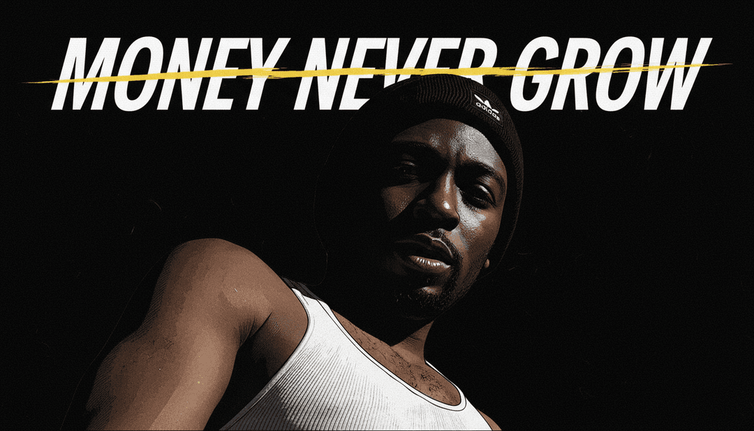 Des visuels abstraits se transformant à chaque drop de beat et nuance vocale de 'Beauty and the Beast' de JM, démontrant la capacité de freebeat.ai à synchroniser l'audio avec la vidéo.