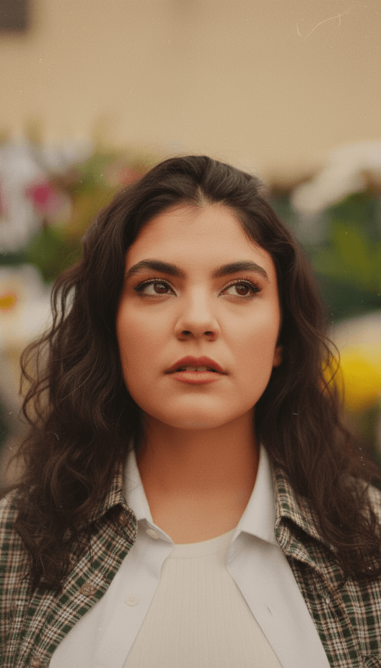 Représentation visuelle des accords de guitare acoustique de 'San Pietro' se transformant en motifs visuels fluides, avec les vocaux de Chiara Massimo inspirant des séquences oniriques au ralenti.