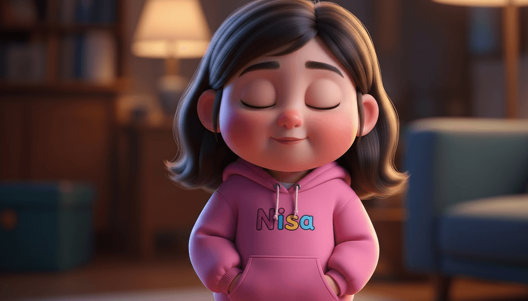 AI 生成的概念艺术图,展示一对情侣漫步于宁静的印度尼西亚风景中,灵感来自原声流行音乐,代表 'Untuk Nada dan Nisa'。