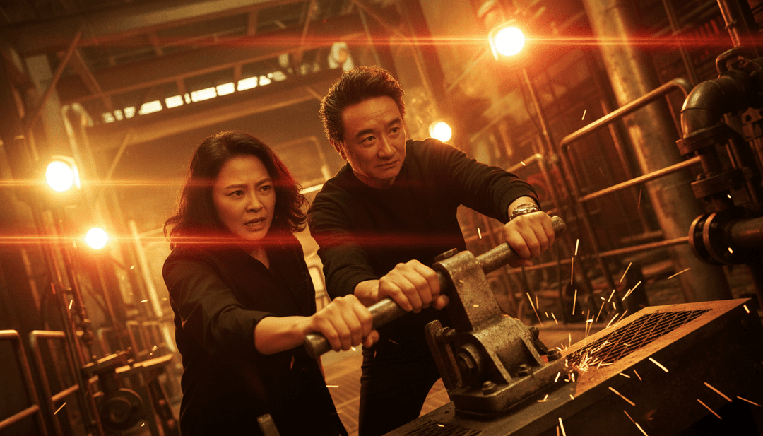 freebeat.ai 簡潔的使用者介面展示了《穿越阿倫的不完美主義》的已完成音樂影片,並提供歌詞下載和社群媒體分享選項。