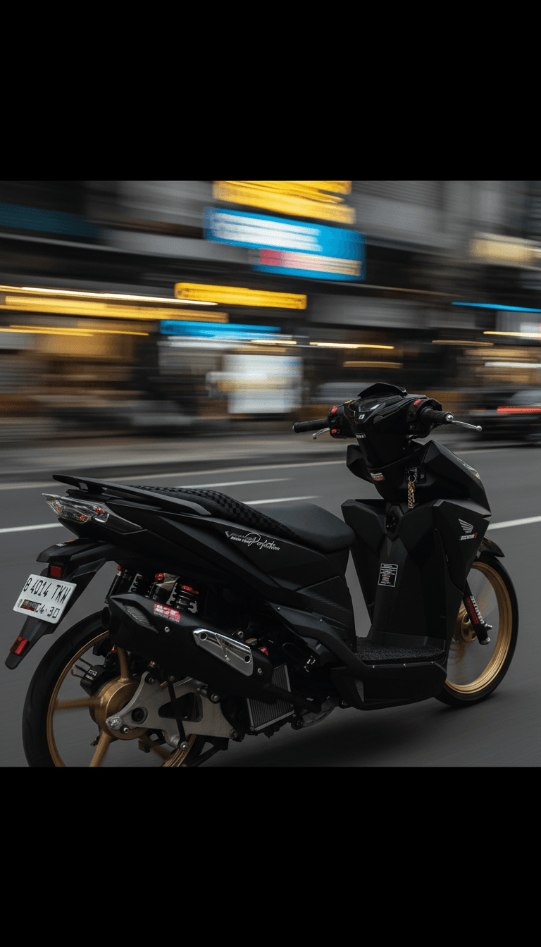 freebeat.ai의 AI 뮤직비디오 생성기의 모든 기능을 보여주는 "Gas Sampai Pagi"를 위한 세련되고 전문적인 뮤직비디오.