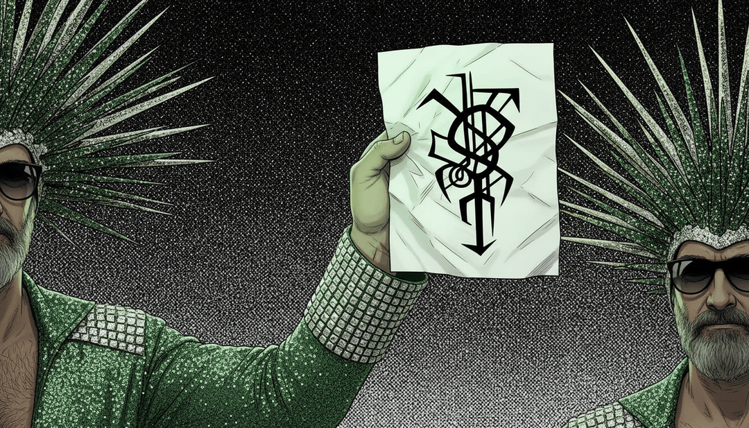 Secuencias visuales dinámicas sincronizadas con los crescendos vocales y riffs de guitarra acústica de Renato Zero en 'Baratto', mostrando interpretaciones líricas.