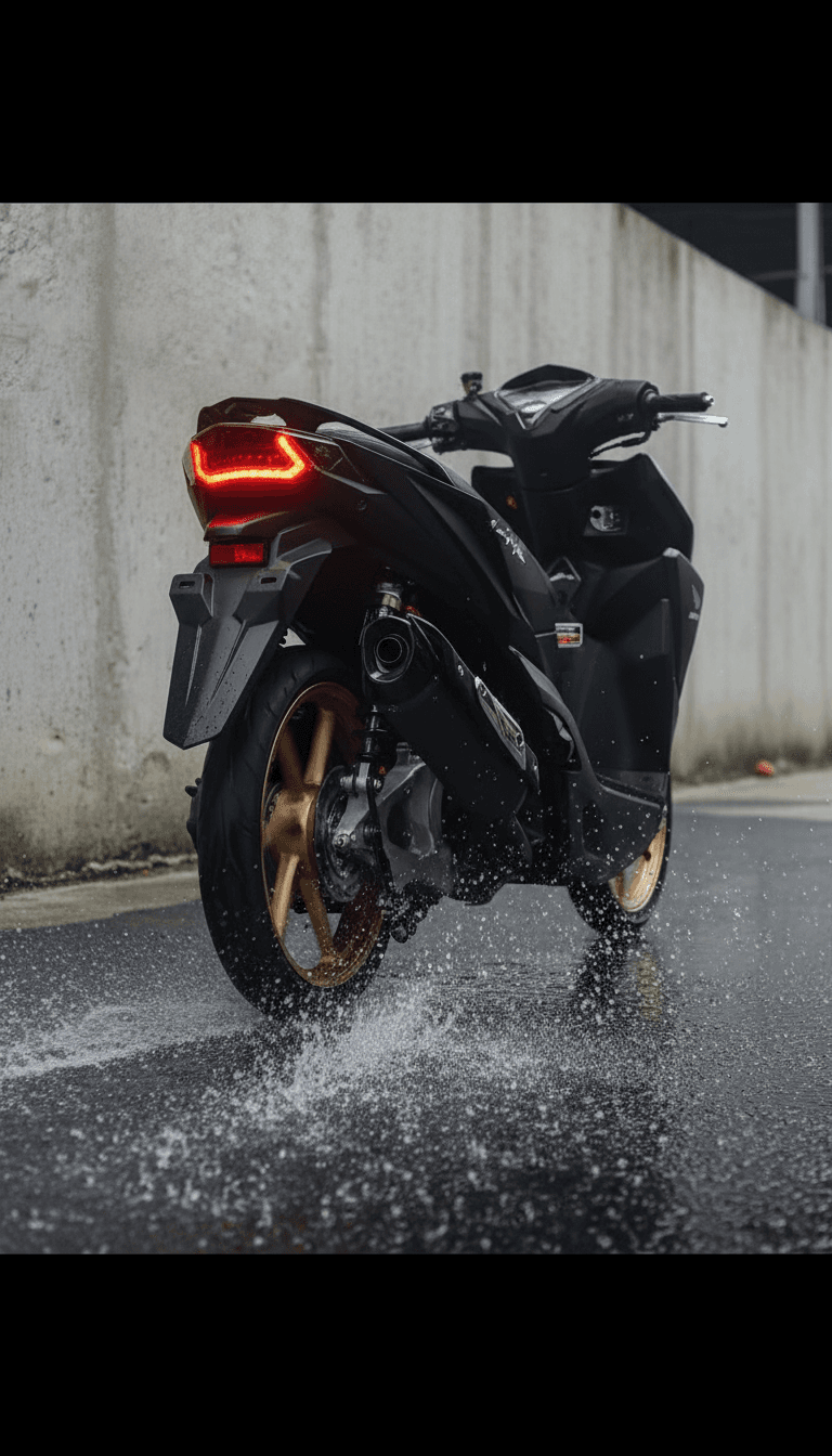 Un agente de IA interpretando los ritmos de alta energía Pop y Dangdut de 'Gas Sampai Pagi' de rinikurniawati2306, visualizando paisajes urbanos dinámicos y movimientos de baile.