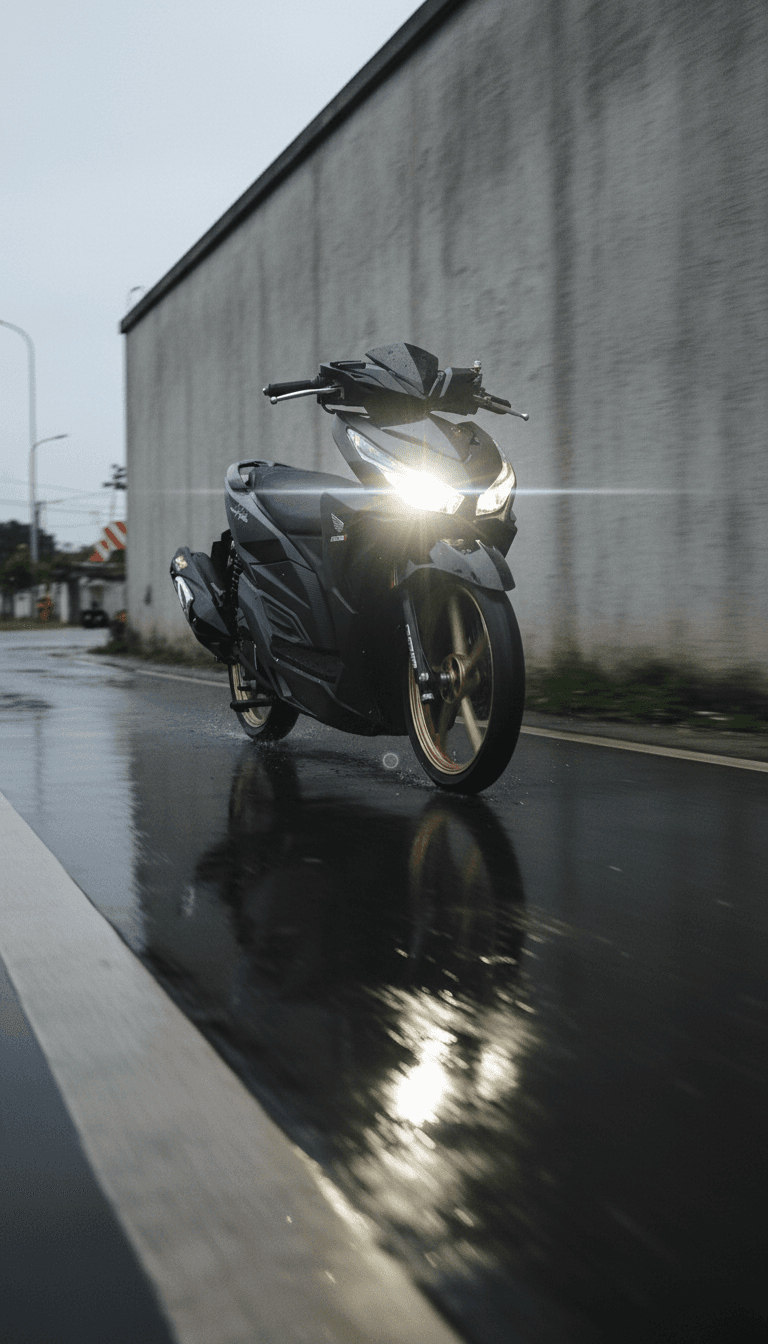 Secuencias visuales vibrantes generadas por IA, sincronizadas perfectamente con las distintas melodías vocales y los ritmos de percusión de 'Gas Sampai Pagi' de rinikurniawati2306, incluyendo letras animadas.