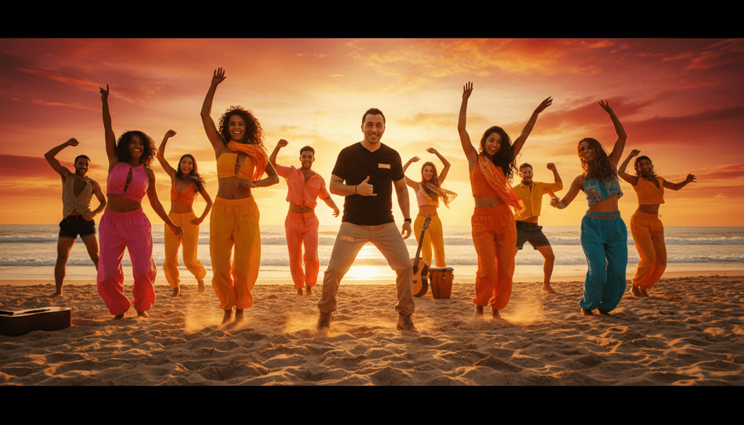 freebeat.ai का यूजर इंटरफेस जो एक कॉल टू एक्शन के साथ एआई म्यूजिक वीडियो कैसे बनाएं दिखाता है।