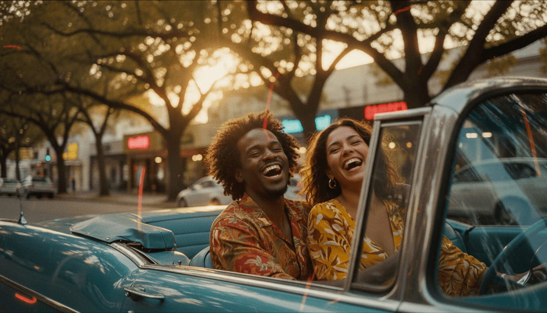 कलात्मक दृश्य प्रस्तुत करते हुए पूरा किया गया AI-जनरेटेड संगीत वीडियो