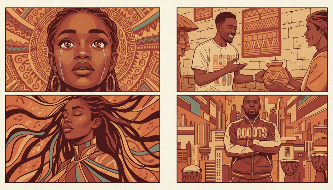 Ari Lennox के 'Under The Moon' के मूड की व्याख्या करते हुए AI की अवधारणात्मक छवि