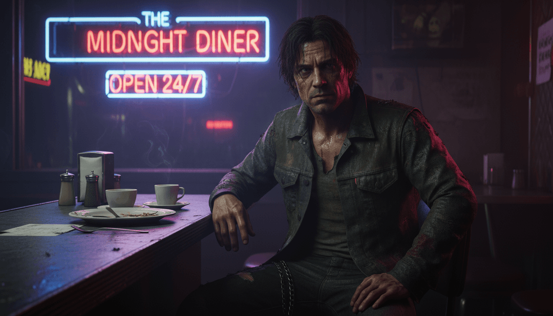 AI gerando visuais para os riffs de guitarra em 'Werewolf'