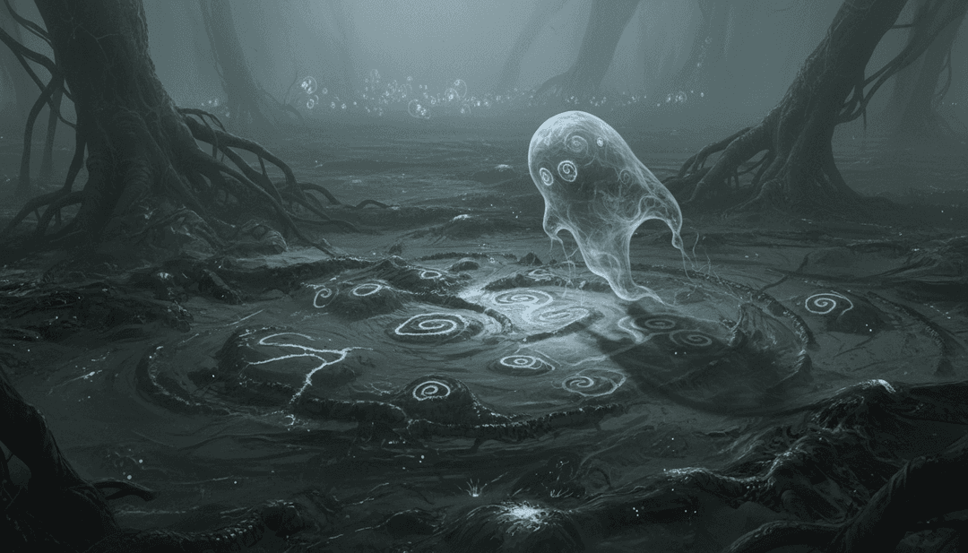 AI 'MUD' के मूड और बोल की व्याख्या कर रहा है Casper The Ghost द्वारा