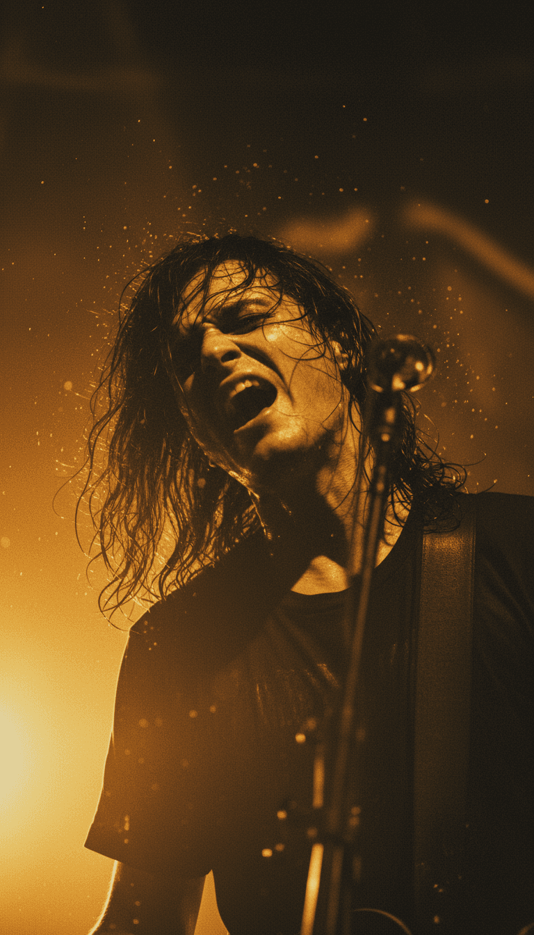 Un clip musical vibrant et complet pour '2000’s' by doomlord33 diffusé sur une télévision CRT rétro, entouré d'autocollants de groupe et d'un skateboard, démontrant une `MP3 to MP4 conversion` fluide.