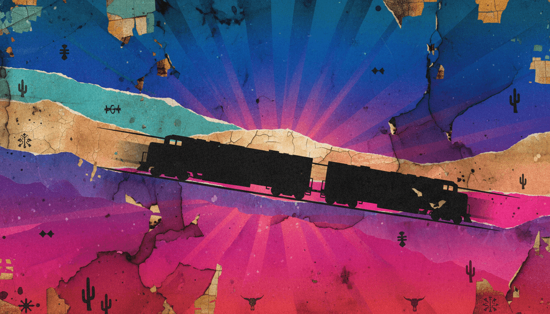 एक अकेले व्हिसलब्लोअर और एक मालगाड़ी की यात्रा को दर्शाते दृश्य