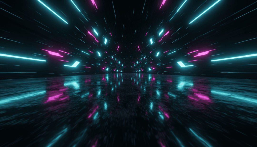 उष्णकटिबंधीय परिदृश्यों और लयात्मक शारीरिक गतियों को दर्शाते जीवंत एनिमेटेड दृश्य