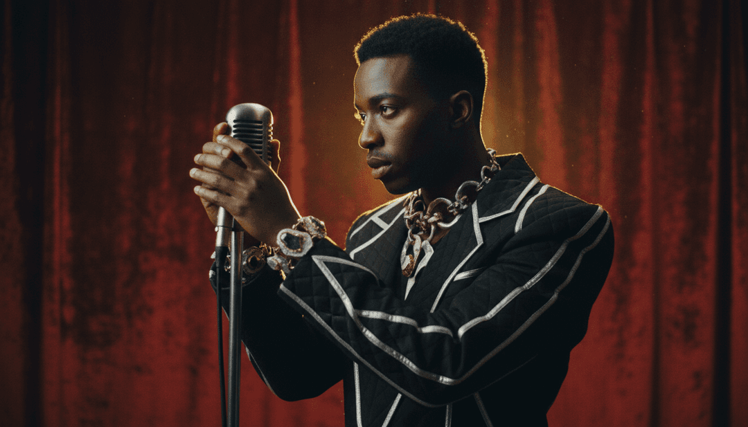 गीत के मूड को दर्शाते हुए गर्म आलिंगन और हार्दिक जुड़ाव का सारगर्भित दृश्य