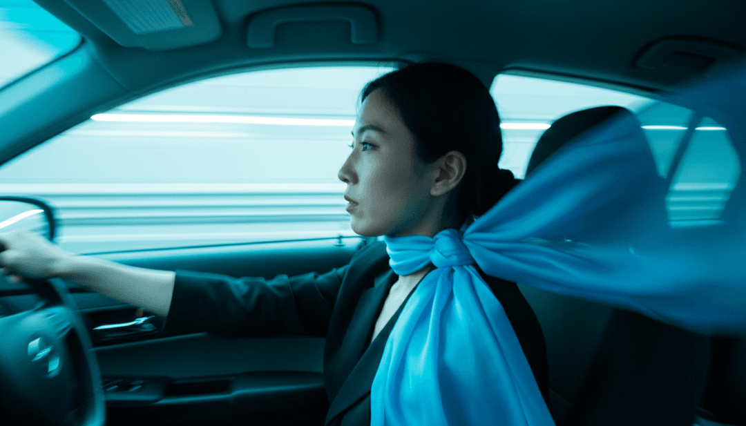 Uma captura de tela comemorativa de um videoclipe gerado por IA para 'GO', completo e com estilo profissional, em uma tela digital, com a marca freebeat.ai.