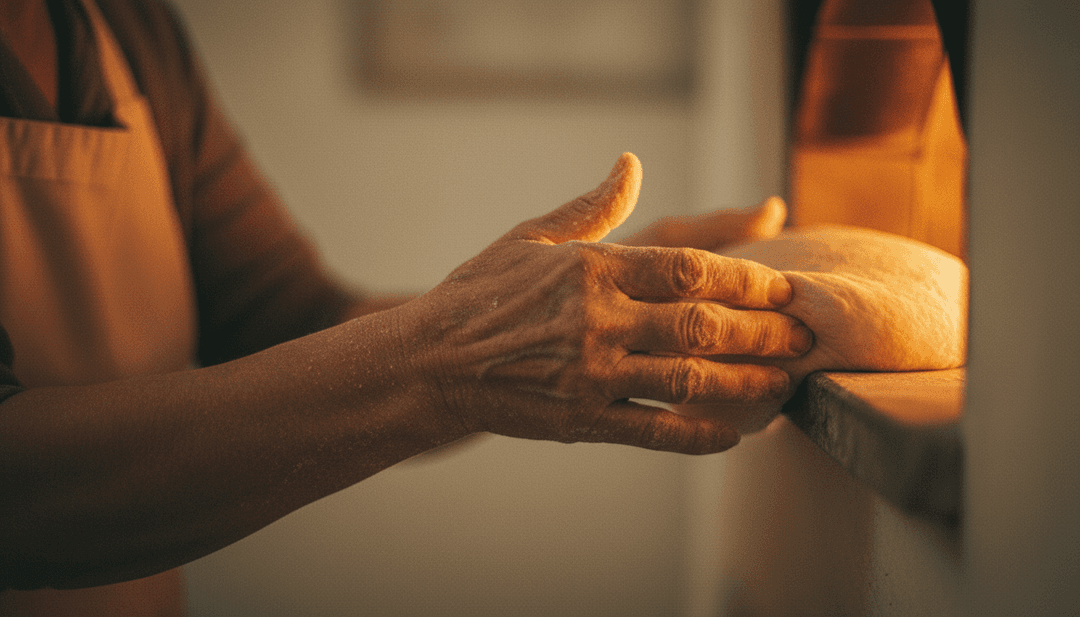 AI 分析管弦民謠音樂,顯示波形和日曆日期 '25 novembre 2025',置於自然與宏偉元素交織的場景中。