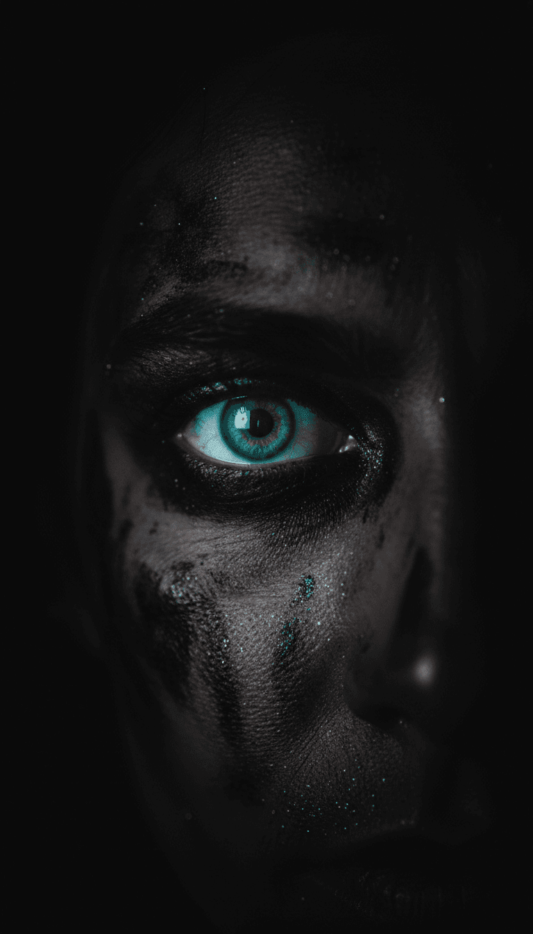 FA47 द्वारा 'Merdacce - Versione Alternativa' के लिए ध्वनि तरंगों का अमूर्त डिजिटल प्रतिनिधित्व, जिसे AI द्वारा विश्लेषण किया जा रहा है।