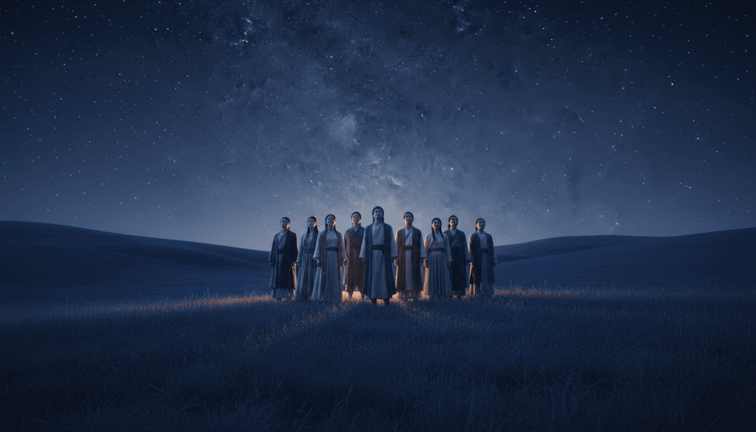 Un fermo immagine giocoso del video musicale di '天空亮亮,小星星,' che mostra didascalie di testo dinamiche e animazioni stellari fantasiose, pronte per la personalizzazione da parte dell'utente.