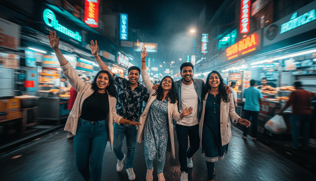 《Ordinary》中原声吉他和鼓点充满活力的视觉表现,转化为融合城市元素的宁静自然景观