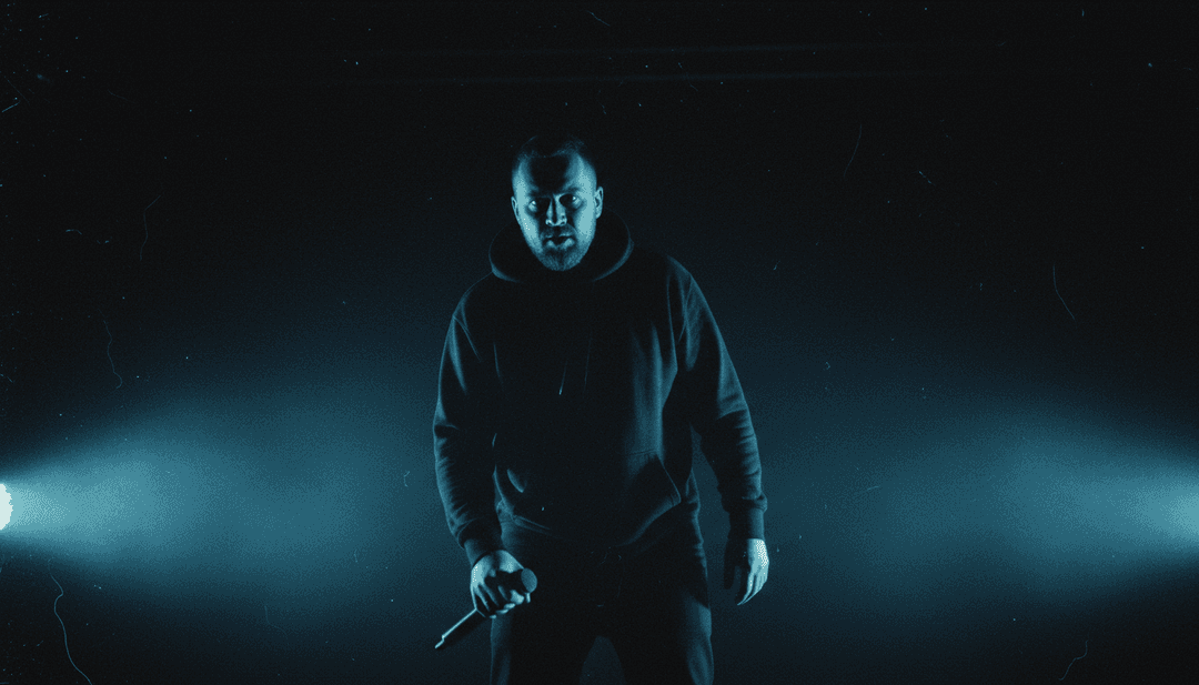 动态街头艺术通过动画排版和流畅的摄像机运动变得生动起来,与 KLUBSKA 1-KONČNA.mp3 的节拍同步