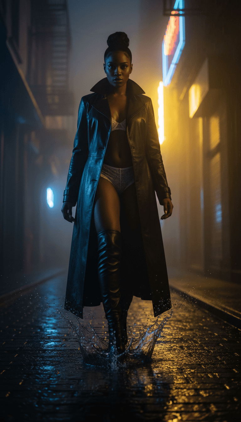 AI 通过充满活力的声波处理 W Sound 的 'LA PLENA' 的抽象可视化,代表雷鬼动和舞厅节奏。