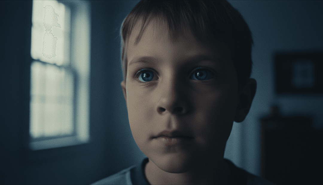 霧に覆われた古代のゴシック建築のデジタルレンダリング。隠された秘密を暗示し、'Vetri appannati'sのシンフォニックメタルのムードを視覚的に表現しています。