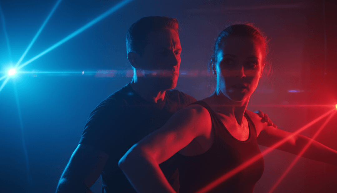 Un gruppo eterogeneo di creatori guarda un video musicale mozzafiato creato dall'AI, con il logo freebeat.ai visibile, ispirandoli a generare i propri contenuti unici.