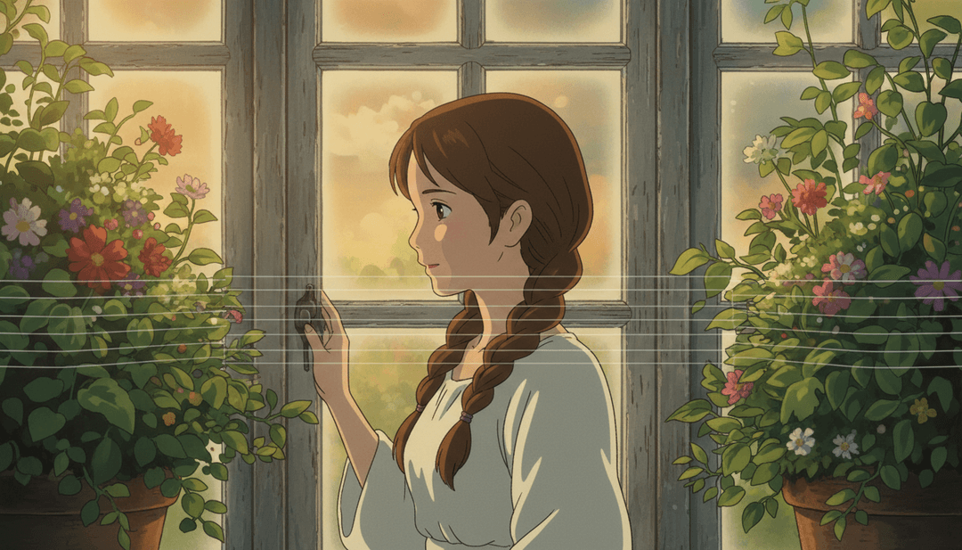 由 AI 音樂影片生成器為 (Day 1) 우리의 하루.mp3 創作,從原聲吉他彈奏和柔和的 K-Pop 歌聲中演變而來的動態視覺效果。