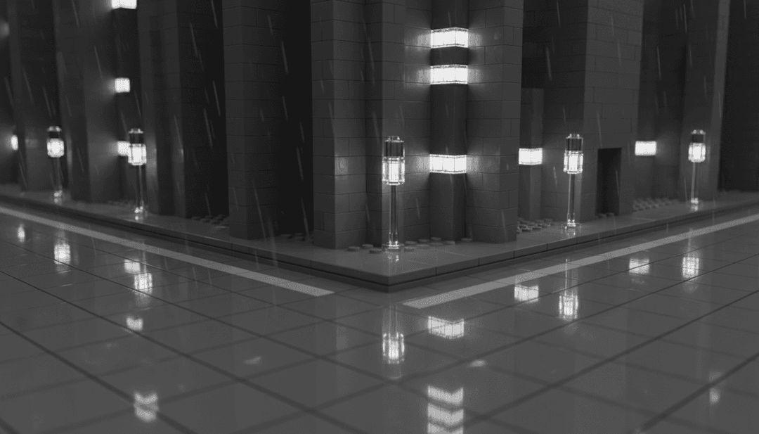 ध्वनि तरंगों का अमूर्त दृश्य जो जैज़ी तत्वों और एक सूक्ष्म 'BRIVIDO' टेक्स्ट ओवरले के साथ मिश्रित होता है।