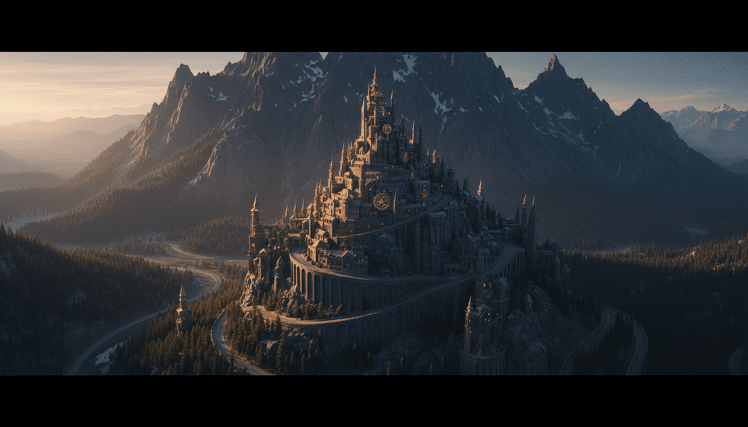 Endgültiges KI-generiertes Musikvideo für eine klassische Hymne, das eine harmonische Mischung aus Bildern und Audio zeigt und zur Nutzererstellung anregt