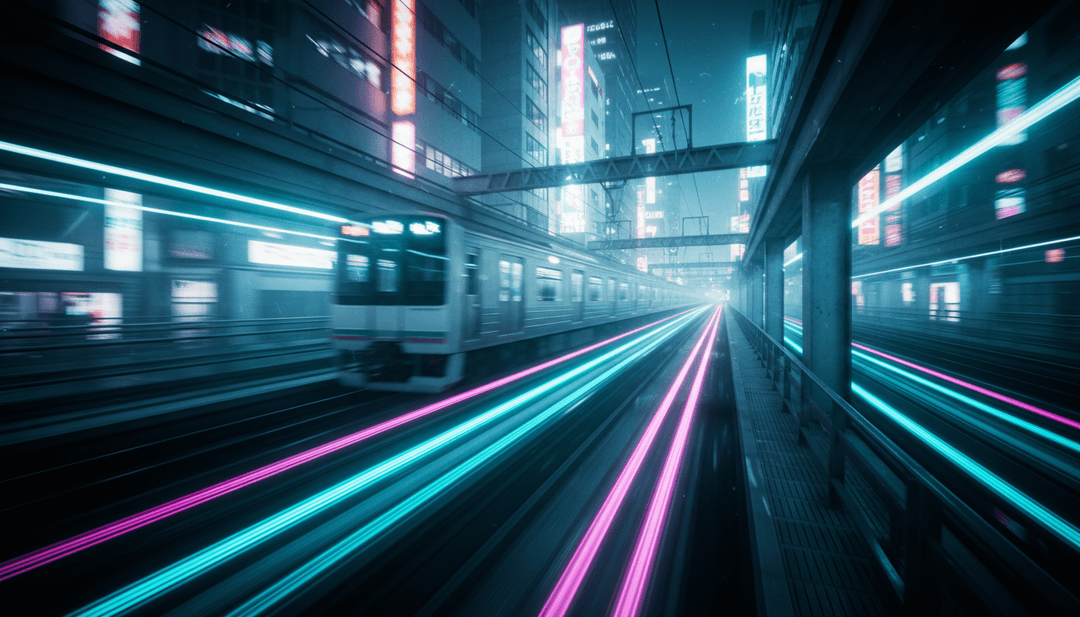 Fermo immagine del video musicale generato dall'AI per A.N.A.mp3 di ak37rxa, che mostra colori vivaci, movimento dinamico e testi sincronizzati.