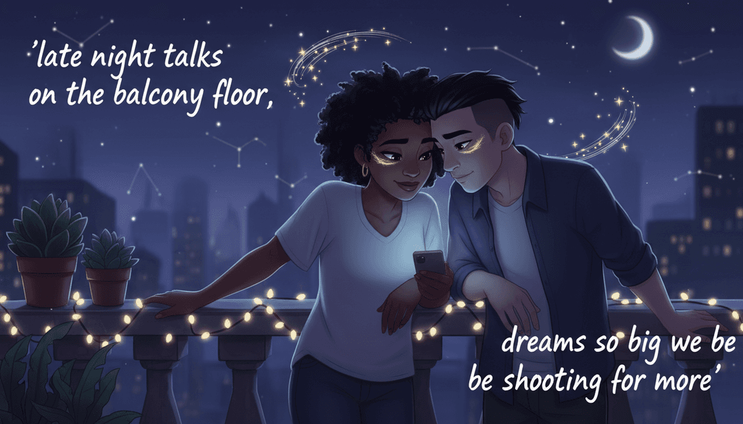 Cenas dinâmicas de videoclipes mesclando dançarinos clássicos indianos tradicionais com arte de rua urbana e breakdancers, ao ritmo de AUD-20251125-WA0011.mp3.