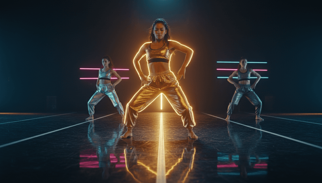 freebeat.ai 的用户友好界面,显示为 "Prr baby by Camale" 自定义音乐视频的选项,背景中播放着充满活力的完成视频。