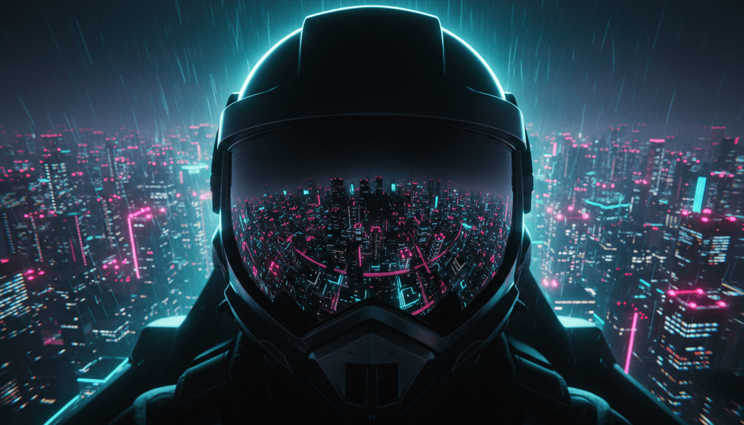 चिलवेव संगीत पर धड़कते अमूर्त नियॉन प्रकाश पैटर्न, ak37rxa द्वारा 'A.N.A.mp3' के AI विश्लेषण का प्रतिनिधित्व करते हुए।