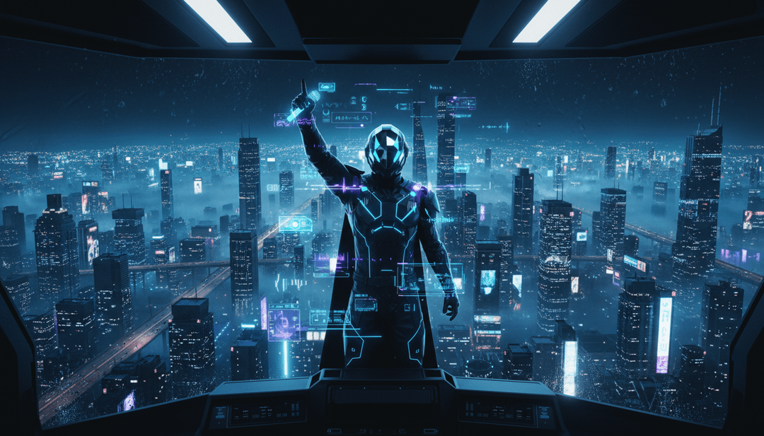 Un usuario mostrando con orgullo su video musical con IA recién generado para 'Galaxy Flow (2)' con letras y subtítulos incrustados.