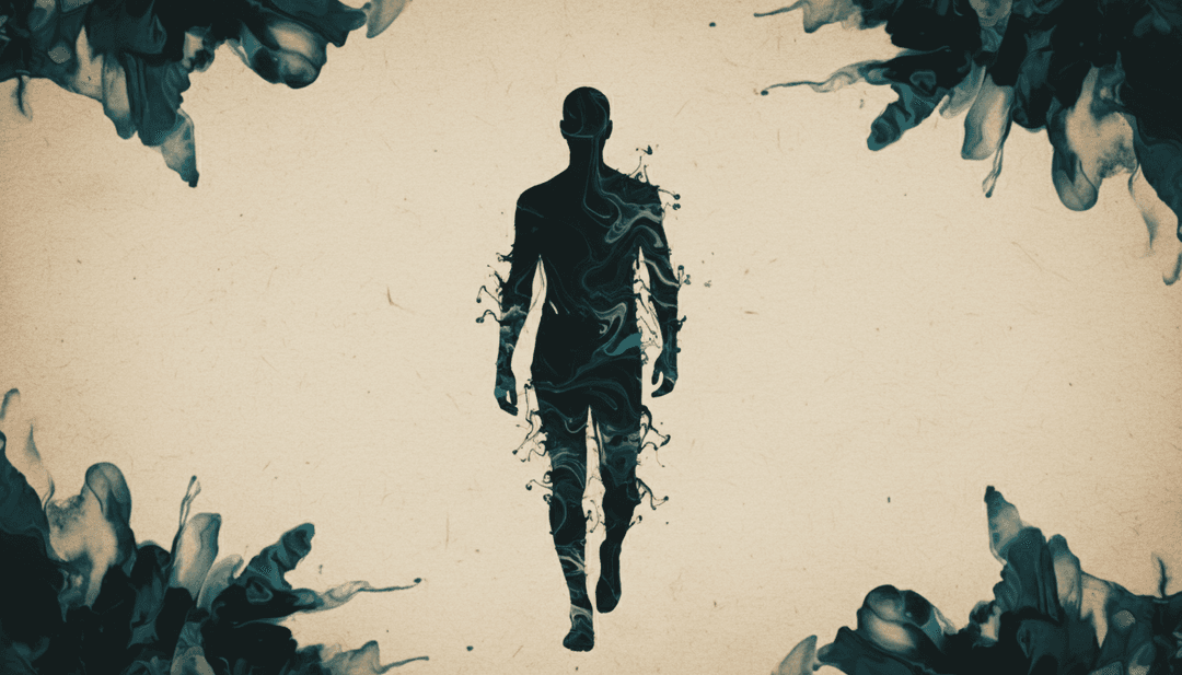 AIがスピリチュアルミュージックを解釈し、光が流れ、येशु मसीह के ख़ून की क़ीमतのミュージックビデオコンセプトのための象徴的なイメージ。