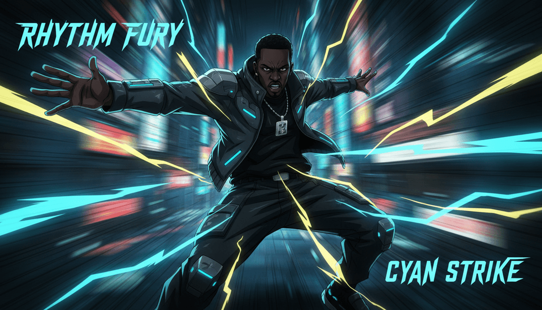 एआई sflxak के Showdown .mp3 के लिए गतिशील संगीत वीडियो दृश्य उत्पन्न कर रहा है, ट्रैप बीट्स और हिप-हॉप फ्लो से मेल खाते हुए