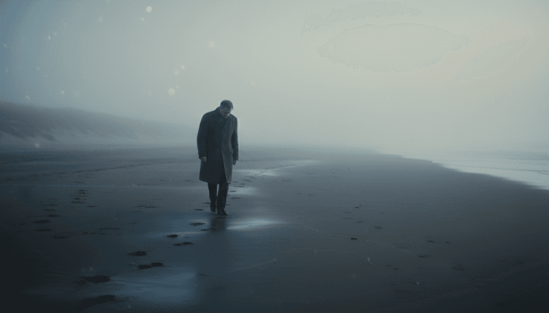 AI che interpreta temi lirici profondi e melodie acustiche di una canzone country folk gospel di matte_black_store_1