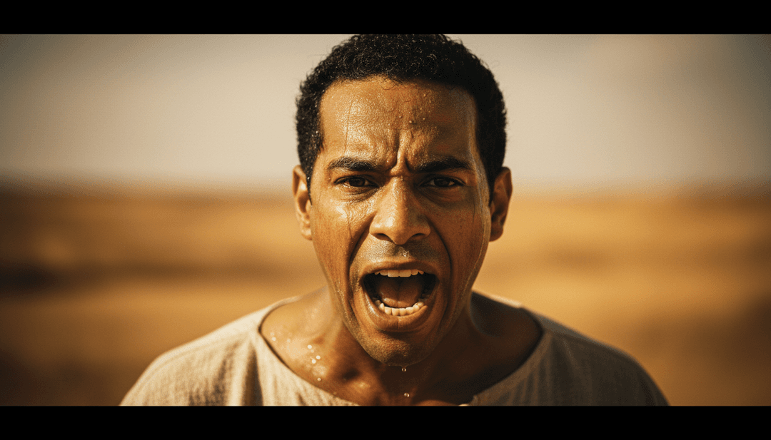 《Verse 1 (The Morning Grind)》的完成音乐视频剧照,展示了乡村景观上日出的高质量视觉效果,并巧妙地融入了 freebeat.ai 标志。