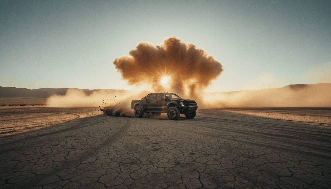 Un usuario feliz viendo un video musical generado por IA de aspecto profesional en una pantalla, con un botón 'crear tu propio' visible, mostrando la calidad de Freebeat.ai.