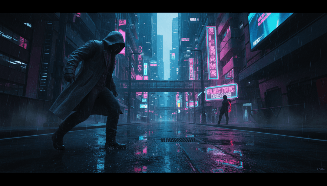 L'IA analizza le onde sonore dinamiche e l'energia grezza di una traccia hip-hop trap per visualizzarne il ritmo e l'atmosfera principali.