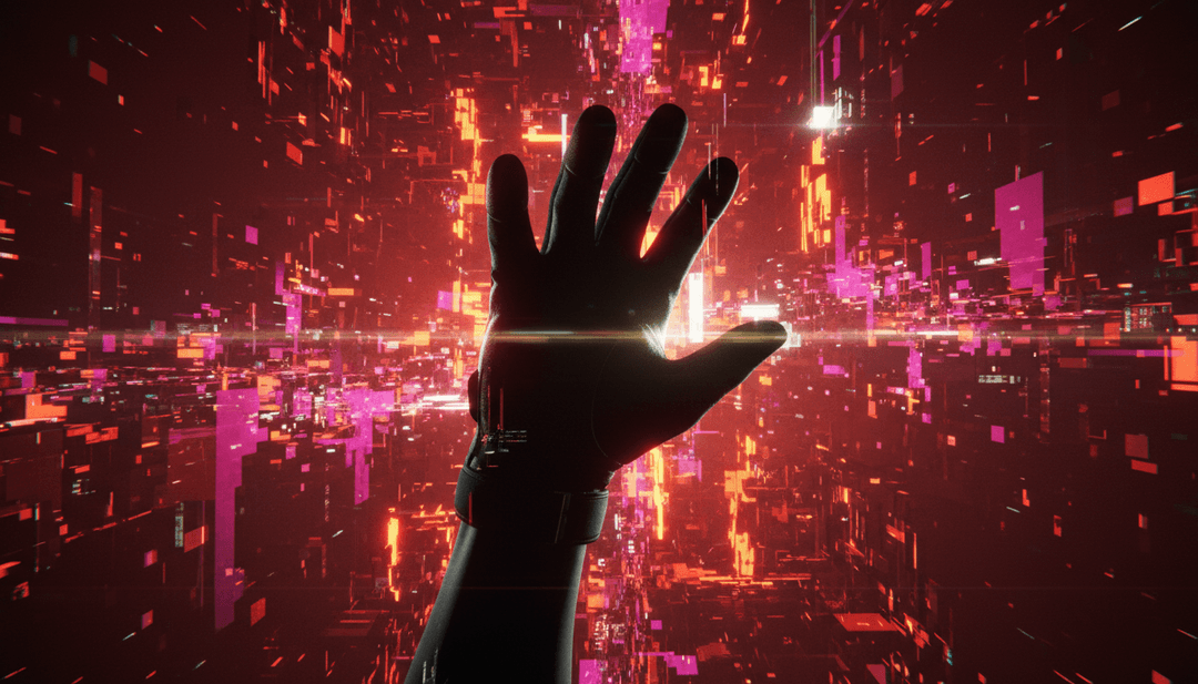 Un clip vidéo IA vibrant et terminé pour 'Xmas Guitar DnB' en lecture sur un écran, avec l'interface utilisateur de freebeat.ai superposée, suggérant une personnalisation facile et un partage instantané.