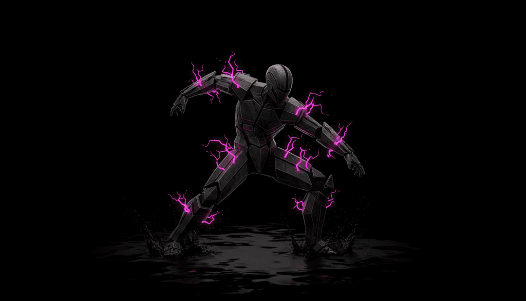 Usuário interagindo com a interface freebeat.ai, finalizando um impressionante videoclipe gerado por IA para uma faixa techno.