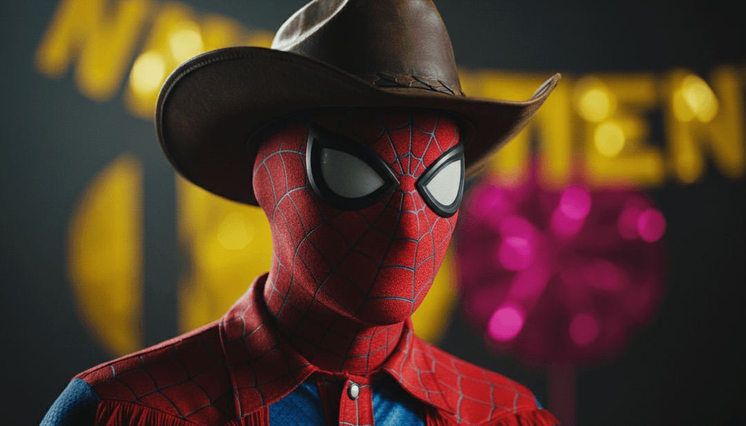 一位艺术家在显示器上观看 freebeat.ai 制作的高质量音乐视频,展示他们的歌曲 'Karter's Wild Ride',带有专业图形和同步视觉效果,看起来很受启发。