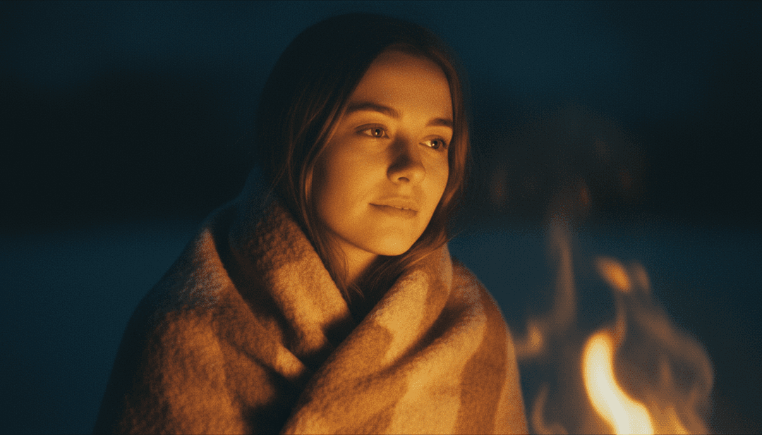 中東の民族パターンとディープハウスのエレクトロニックリズムを融合させた音波の抽象的な視覚表現。活気あるエネルギーで脈動している。