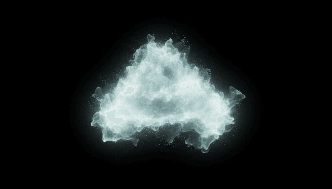 流水、柔和光线和宇宙图案等抽象视觉效果与“Untitled by evrentanriover”音乐同步