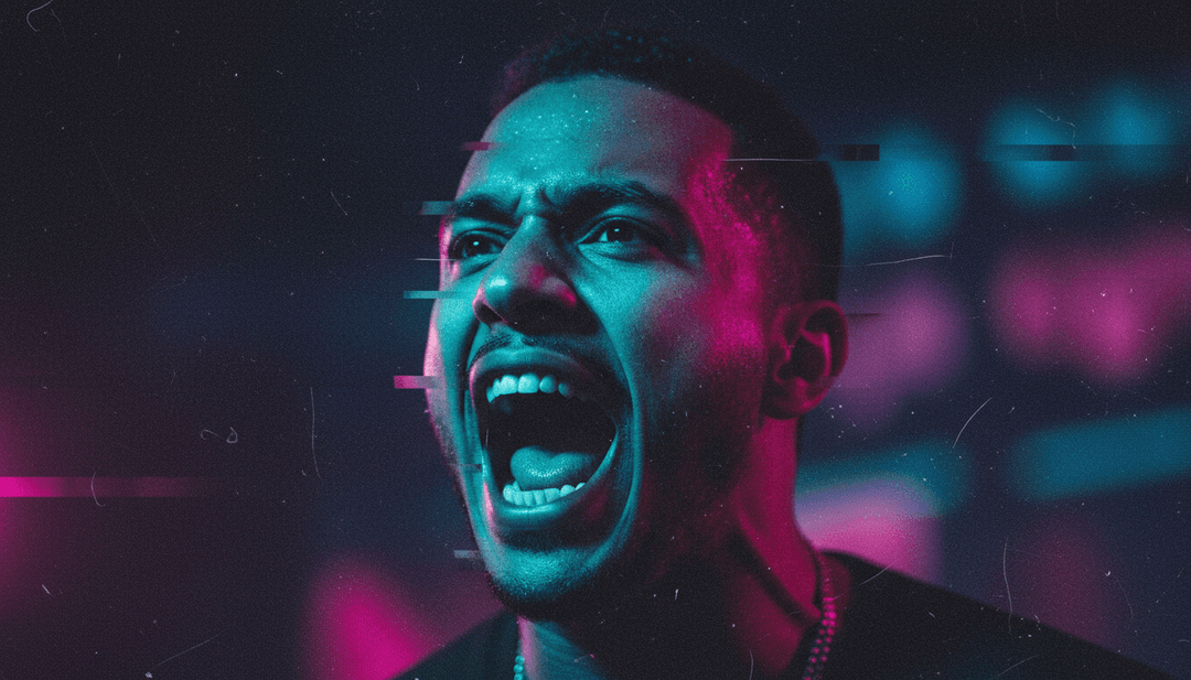 Uma imagem composta mostrando uma interface de usuário no freebeat.ai com um videoclipe finalizado para 'NIS_A___NOTA__haka_mdayra.mp3', pronto para download e compartilhamento.