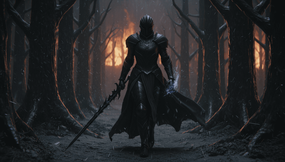 freebeat.ai 生成的动态视觉效果,从柔和斑驳的光线过渡到深沉、反思的阴影,与《Jsi mé světlo i stín》的原声吉他声和情感人声完美同步。