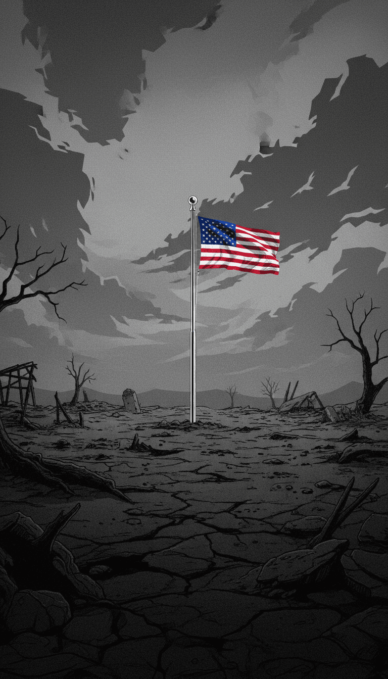 AI 诠释 theshadyriverbard 创作的“The Poisoned Well”的深刻叙事和忧郁之美,呈现古老森林和波光粼粼的水面。