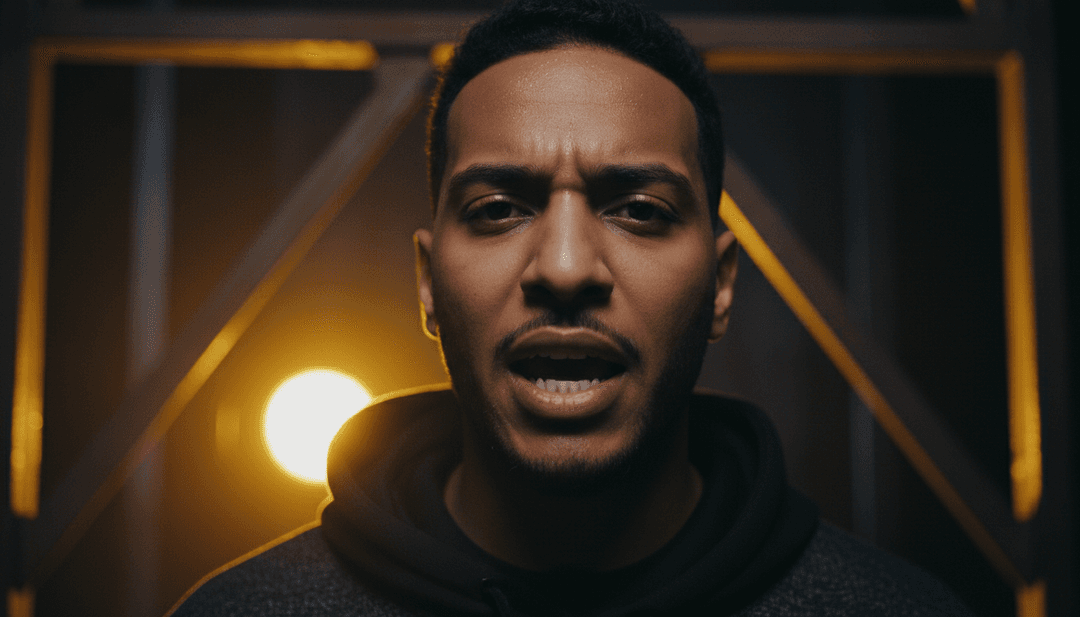 freebeat.ai가 생성한, 변화하는 사막 모래와 복잡한 도시 건축물이 LFERDA TV의 'SOLIDE' 오리엔탈 힙합 비트에 완벽하게 동기화되는 역동적인 영상.