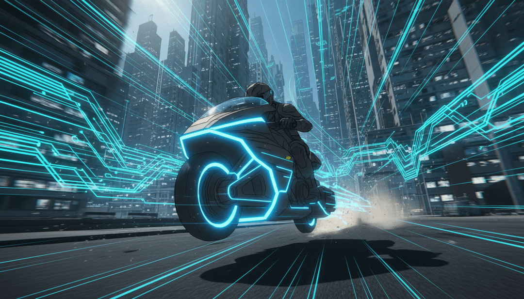 डांस-पॉप बीट्स और धुनों का AI विश्लेषण, 'You Make Me Dizzy.mp3' की ऊर्जा को अमूर्त ध्वनि तरंगों और जीवंत रंगों के साथ विज़ुअलाइज़ करना।